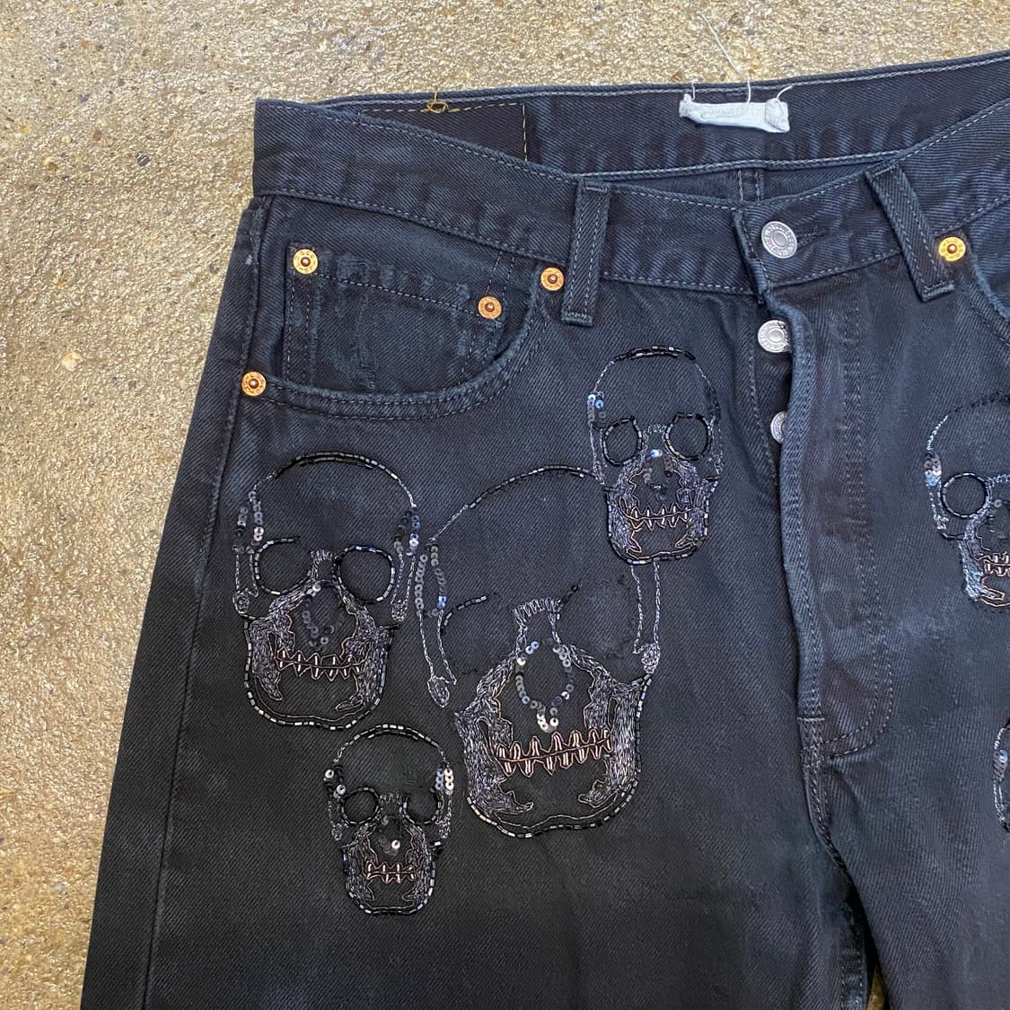 90’s Made in USA 리바이스 501 데님 팬츠 상품이미지3