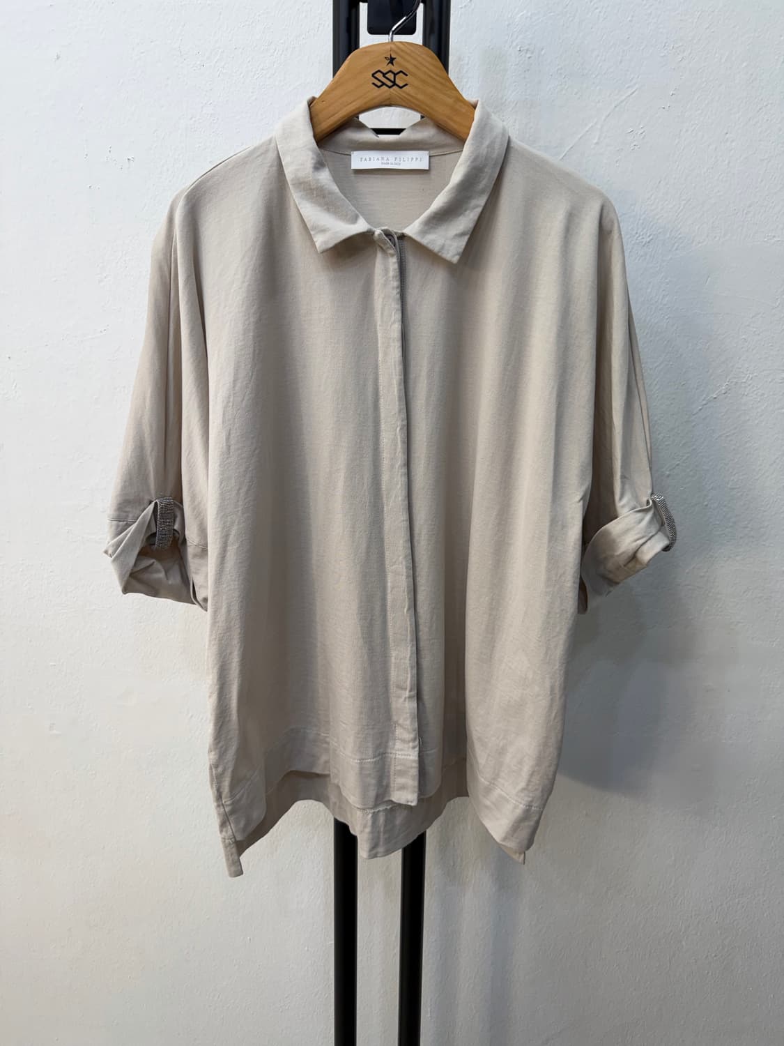 정품) 파비아나필리피 여성 오버사이즈 블라우스셔츠 상품이미지1