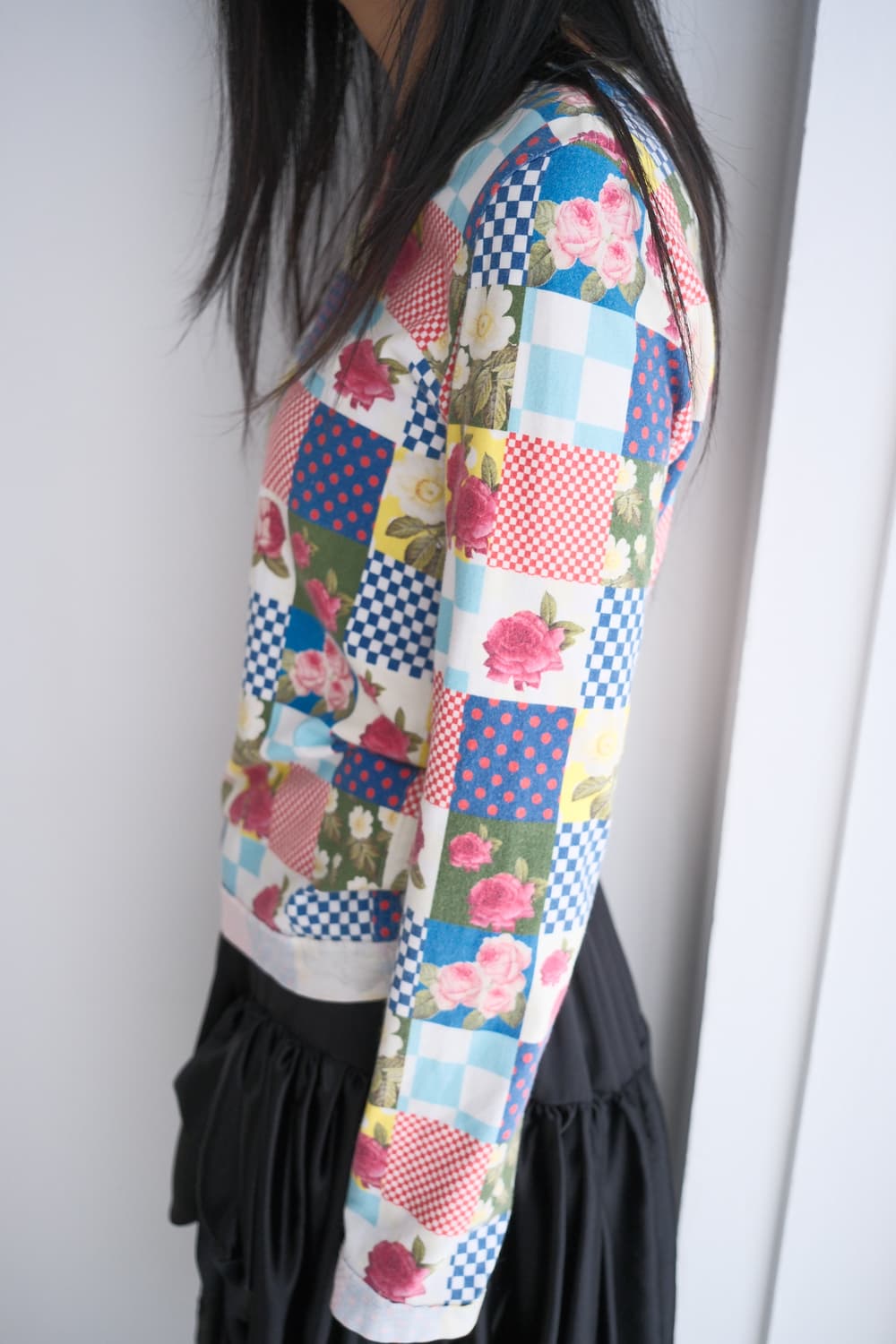 Patchwork graphic top 상품이미지4