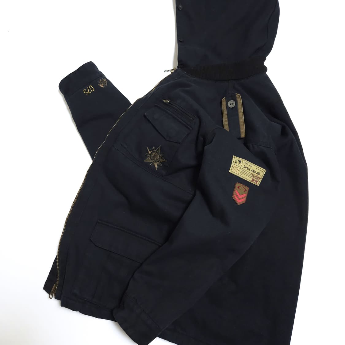 오클리 OAKLEY 퀄팅 패치 워크 필드 자켓 상품이미지4