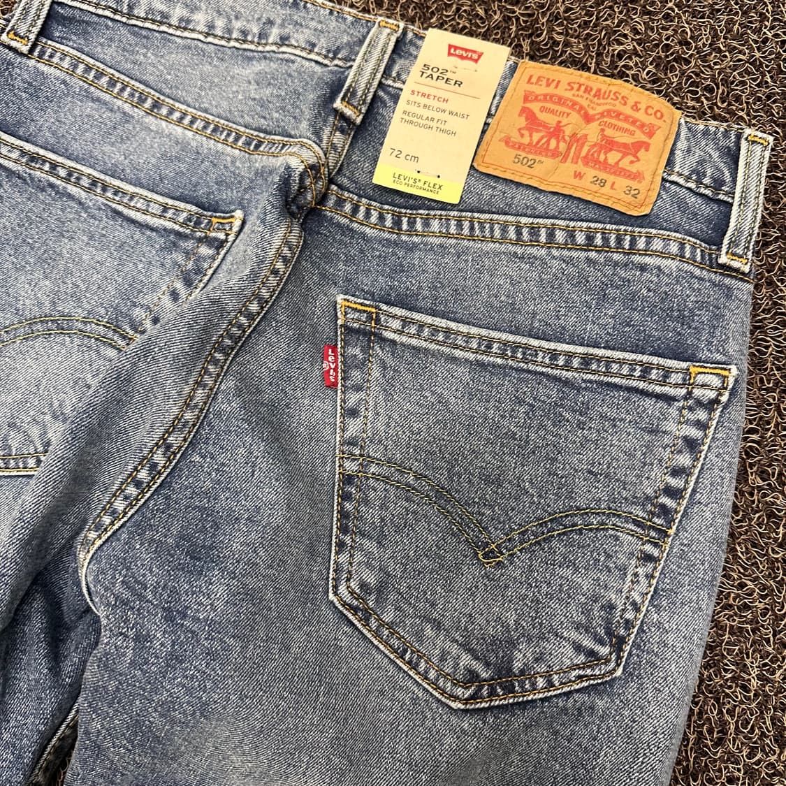[새상품] 리바이스 502 데님 청바지 팬츠 28인치 상품이미지7