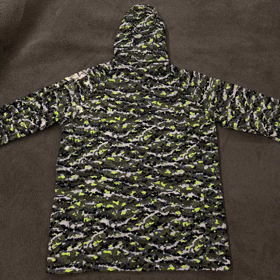 [ 정품/XXL ] 컬럼비아 카모플라쥬 후드 바람막이 자켓 상품이미지4