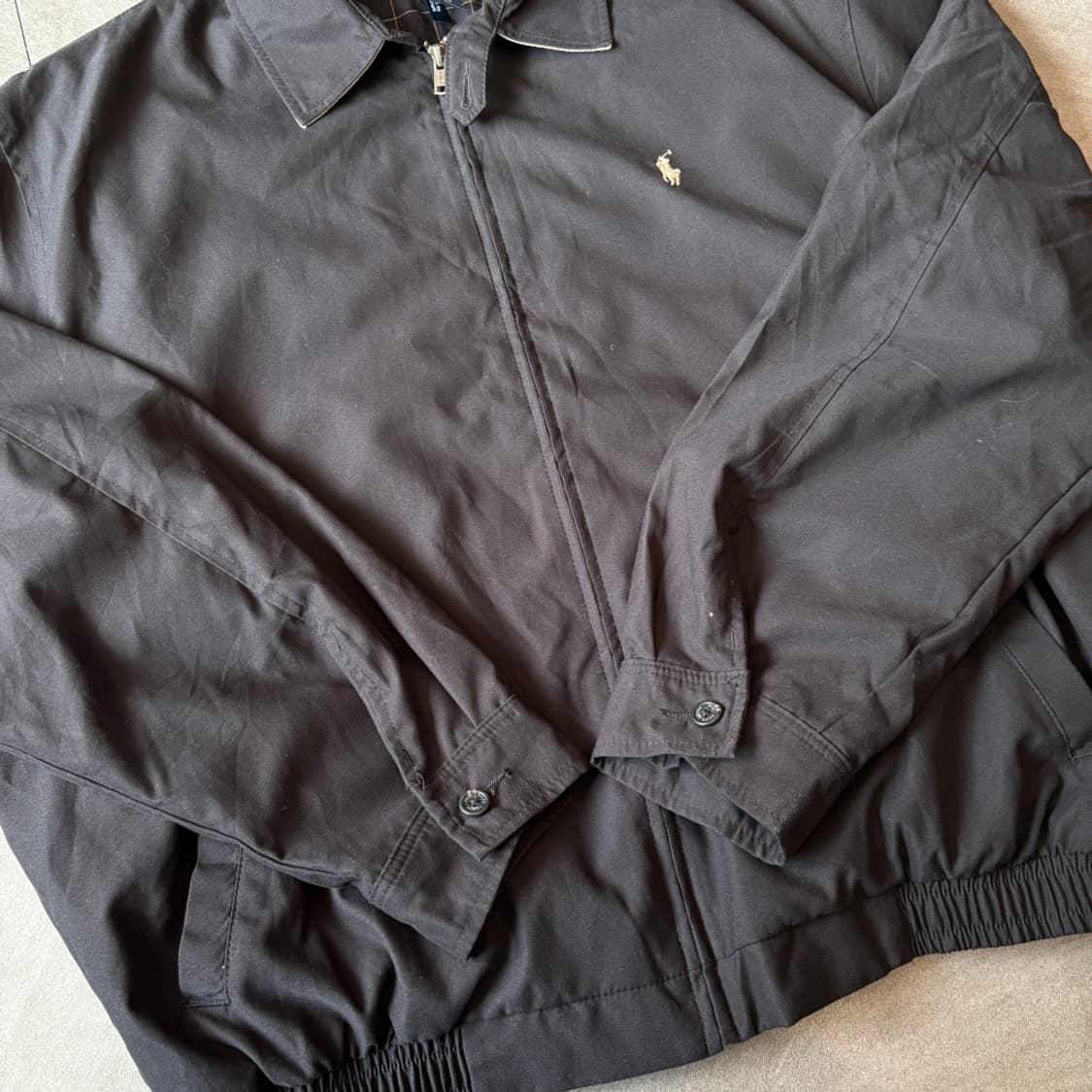 폴로 정품 블랙 바이스윙 자켓  상품이미지7