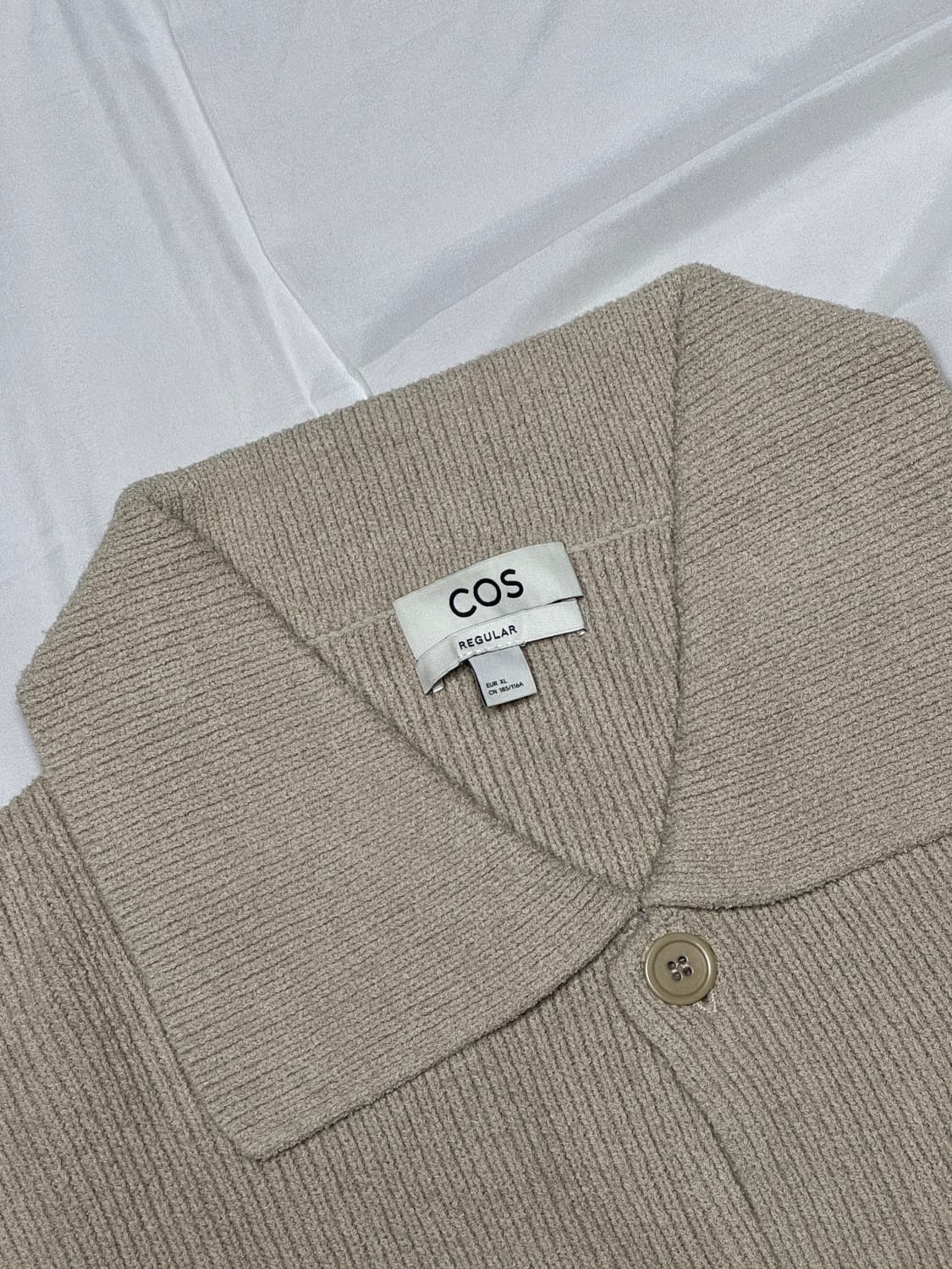 코스 부클레 가디건 베이지 XL 상품이미지3