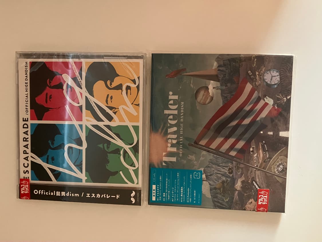 히게단 ESCAPARADE + Traveler 앨범 CD 상품이미지1