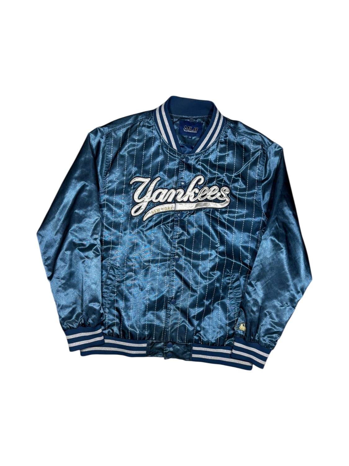 MLB 엠엘비 뉴욕 양키스 사틴 봄버자켓 상품이미지1