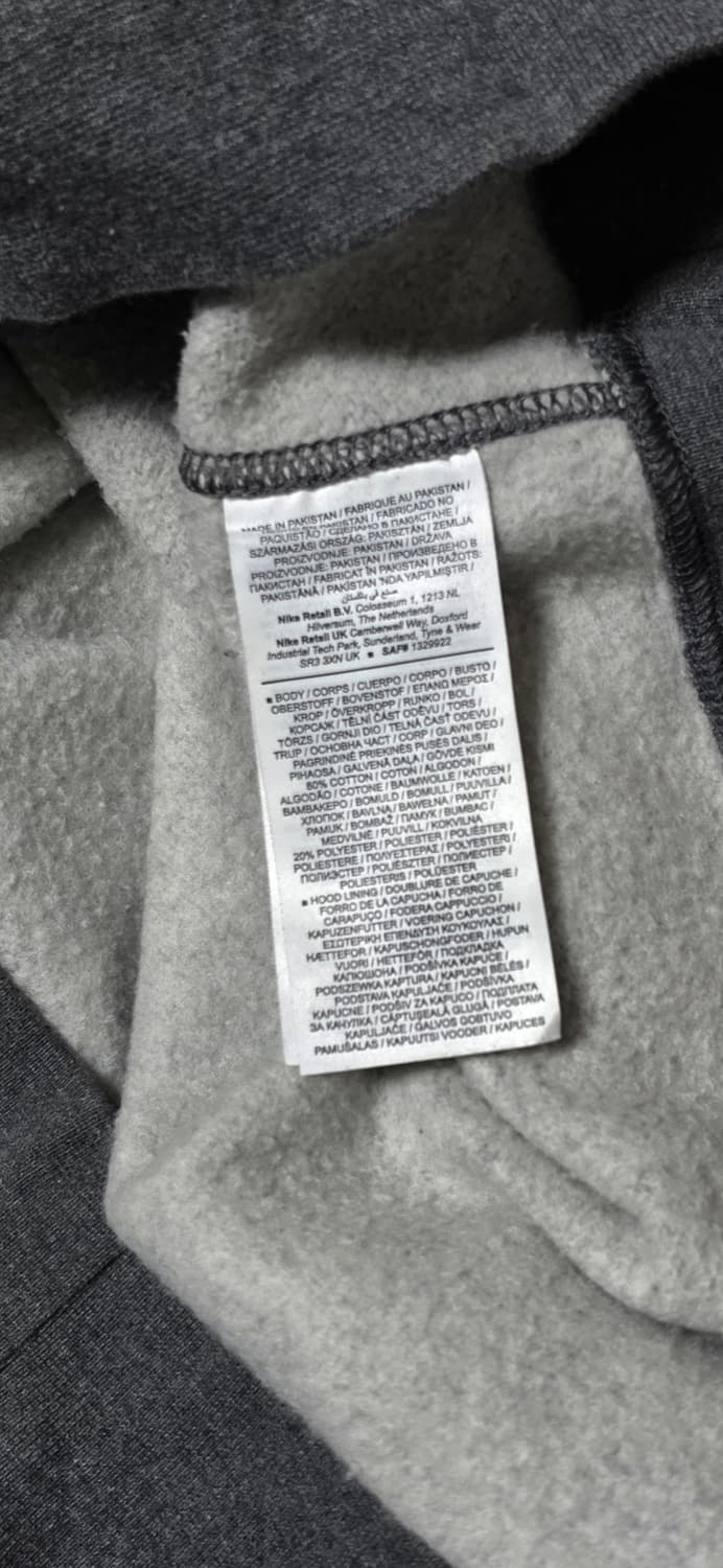 나이키 후드티 그레이 L 상품이미지4