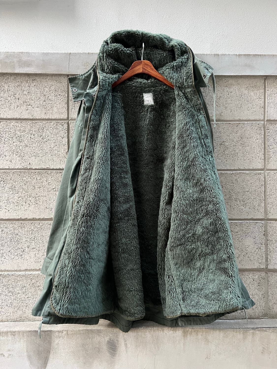 1970/80s FRENCH ARMY F-1 공군모즈파카 오리지널개파카 상품이미지3