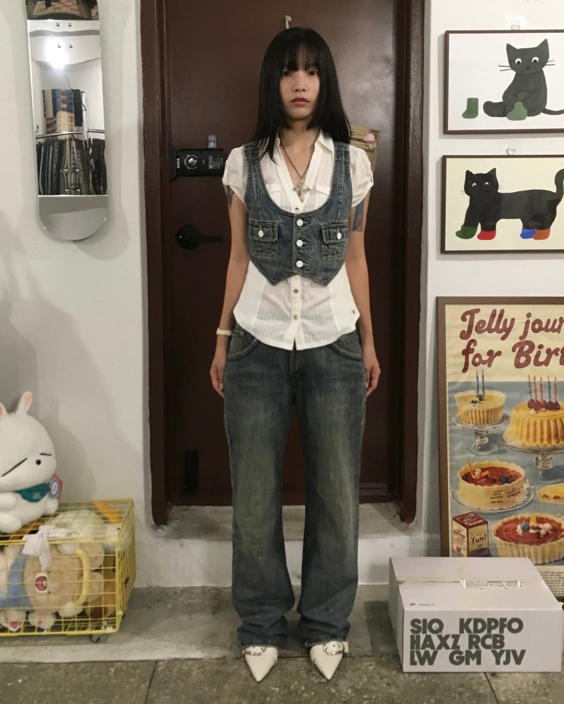 VINTAGE VEST 상품이미지4