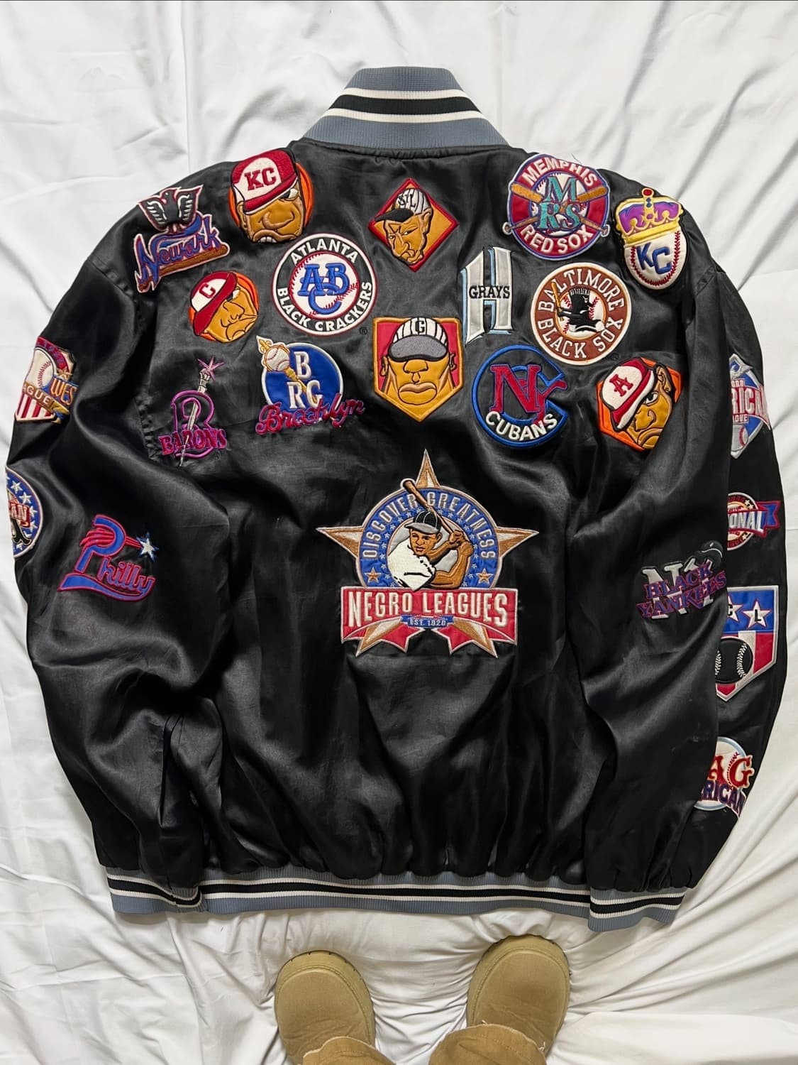 니그로리그 올패치 스타디움자켓 상품이미지2