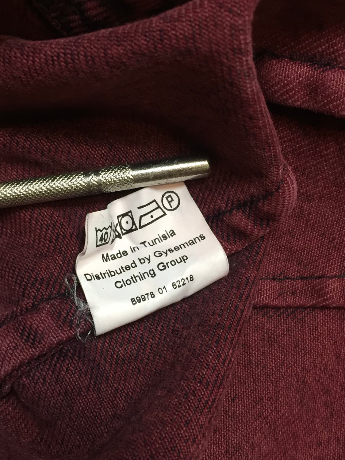 나마체코 다잉 데님셔츠 상품이미지7