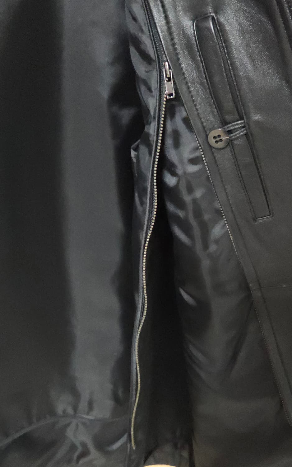 (착샷) 마에스트로 가죽자켓 상품이미지4