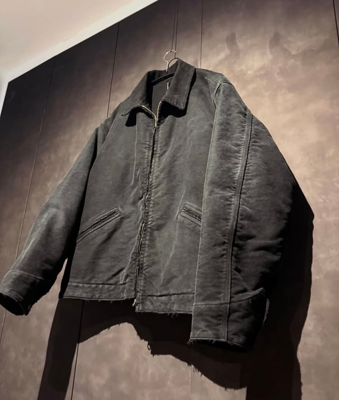 [2] 25aw 코모리 comoli 몰스킨 페이드 숏자켓 상품이미지1