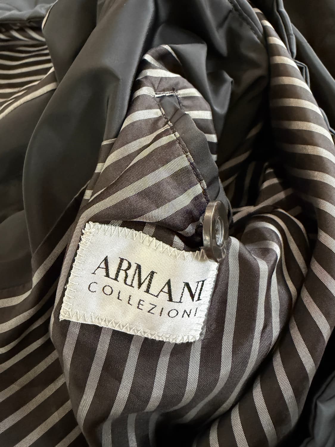 아르마니 꼴레지오니 집업 블루종 자켓 상품이미지5