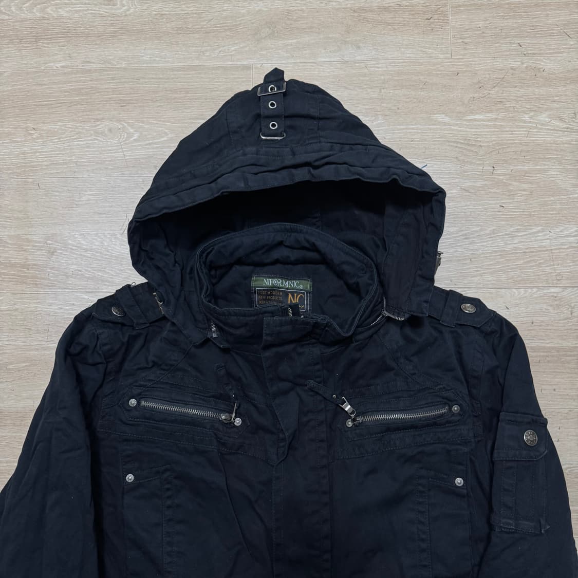 Niformnic 야상 후드 자켓 상품이미지2