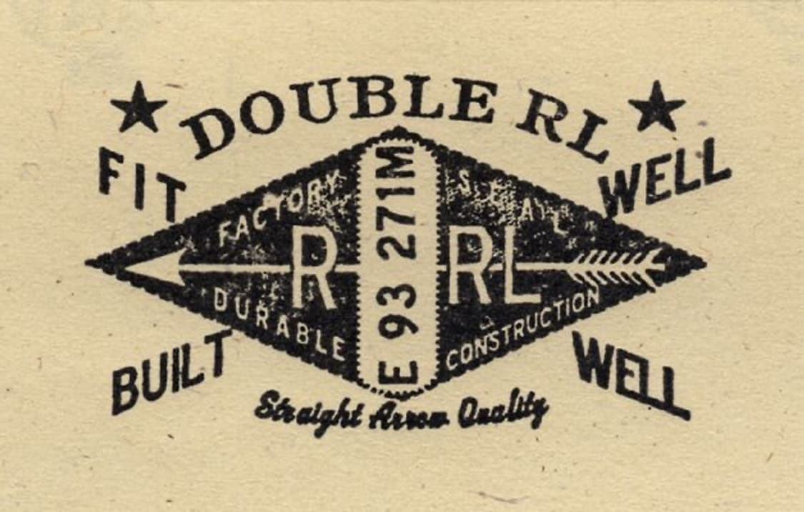 더블알엘 RRL 데미지 빈티지워싱 자수 패치 캡  상품이미지2