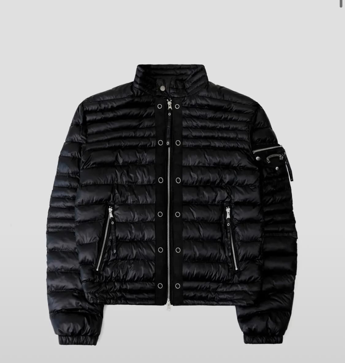 배드블러드 패딩 자켓 라이트웨이트 하이넥 M 상품이미지1