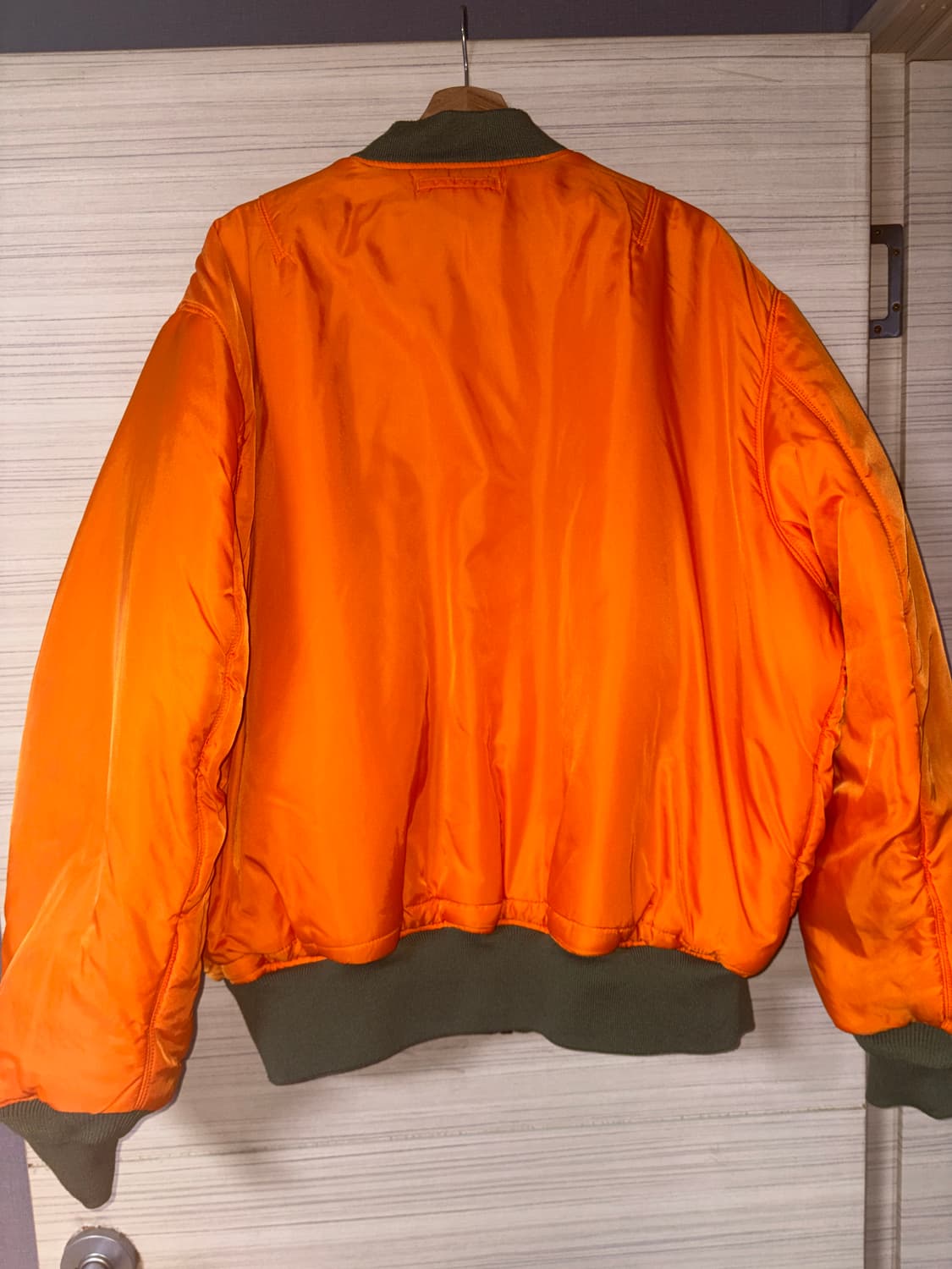 알파인더스트리 ma-1 리버시블 카키 XXXL 상품이미지4