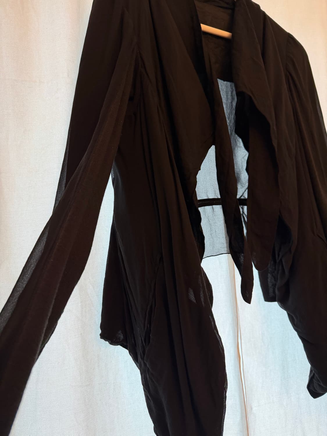 릭오웬스 아카이브 올마르 미르타 실크 자켓 가디건 상품이미지2