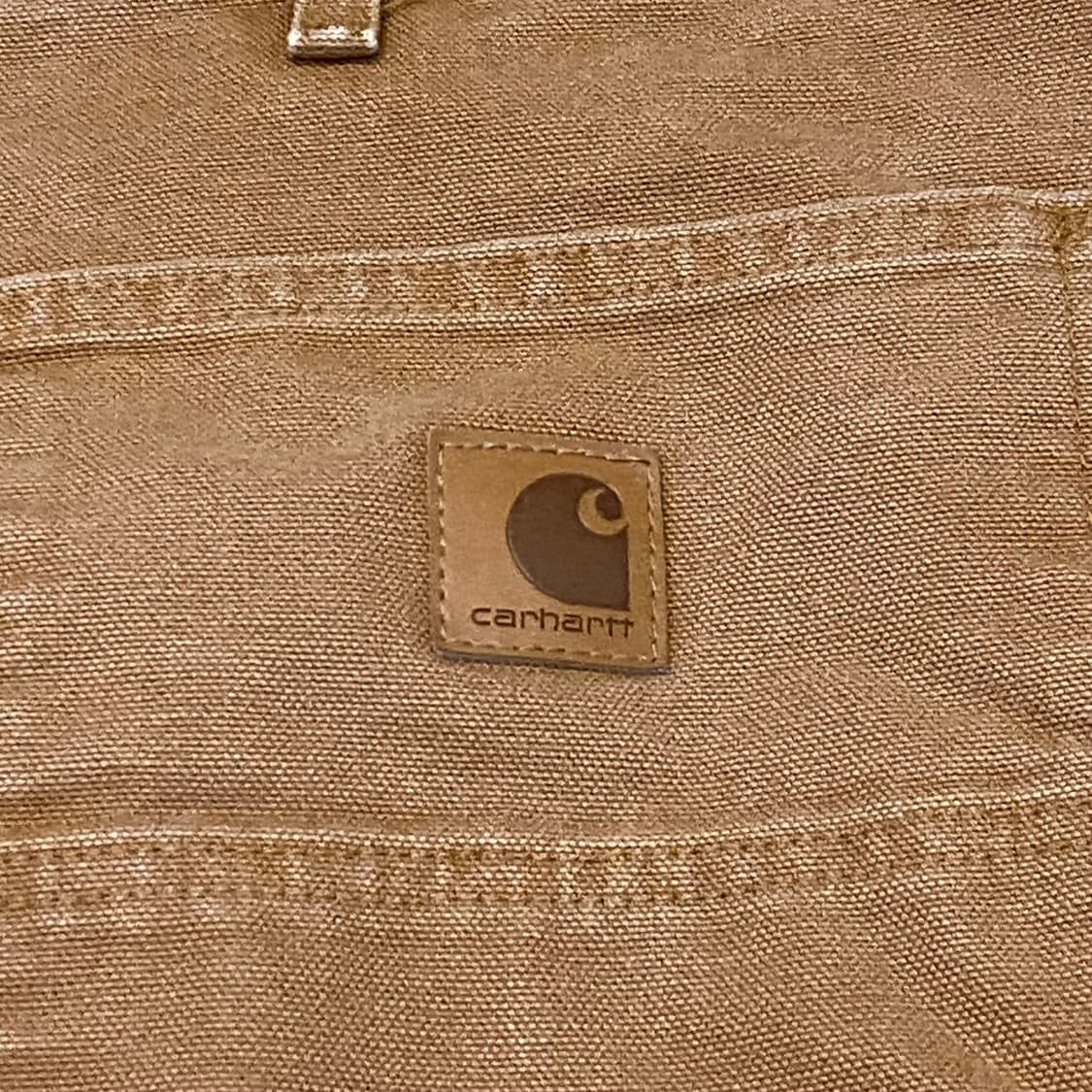 미국 빈티지 칼하트 샌드스톤 싱글니 워크팬츠 상품이미지8