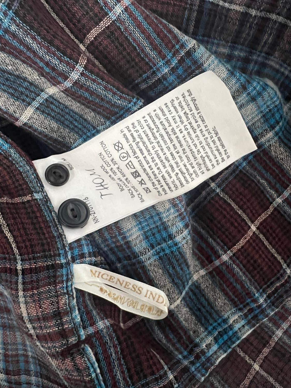 나이스네스 thom navy m사이즈 상품이미지2