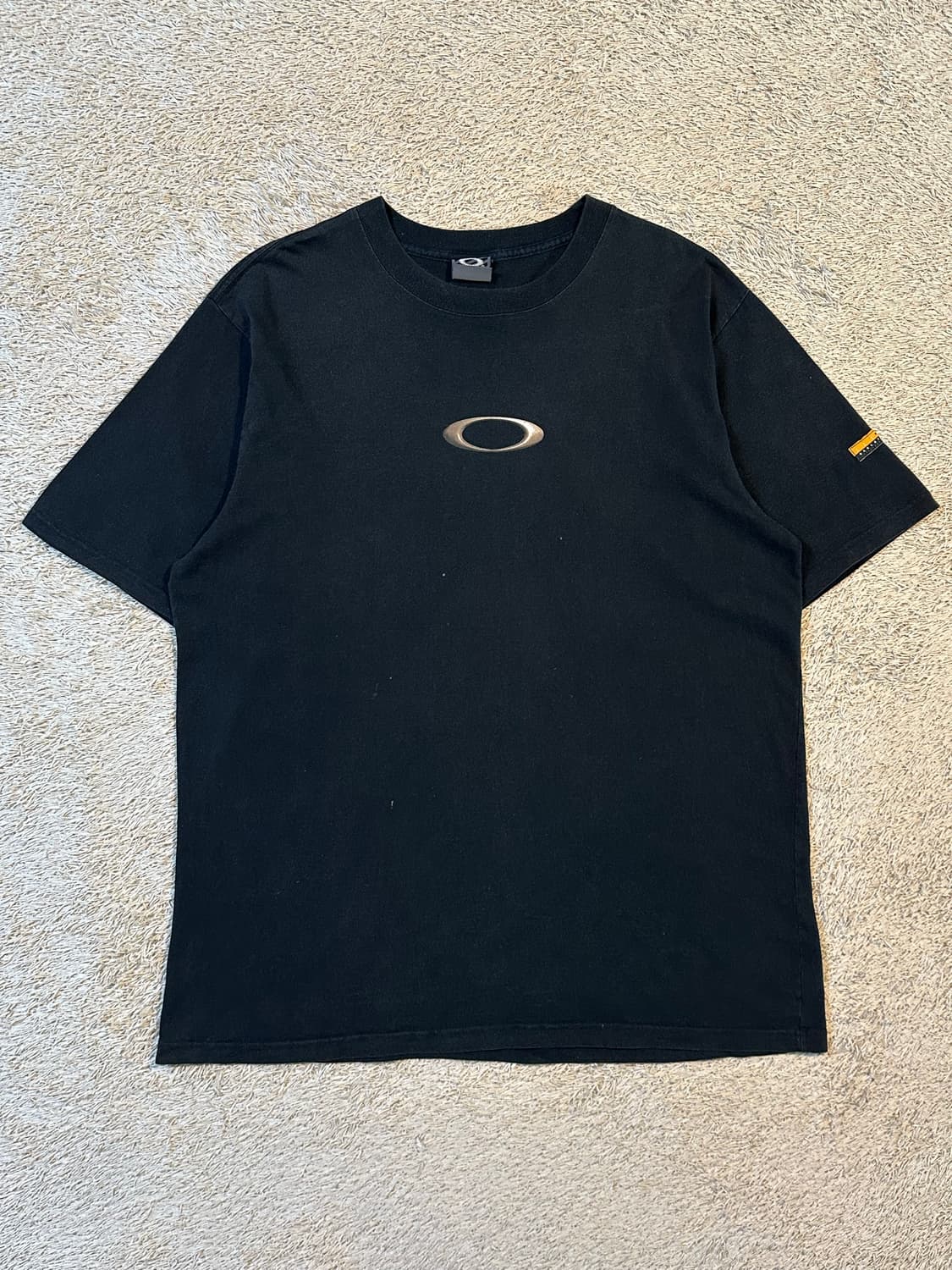 00's 오클리 OAKLEY 아카이브 입체로고 반팔 티셔츠 블랙 상품이미지2