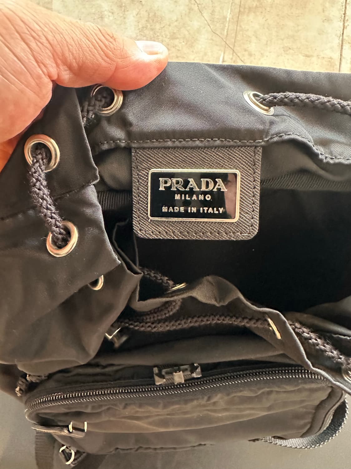 프라다 테수토(포코노) 나일론 백팩 상품이미지4