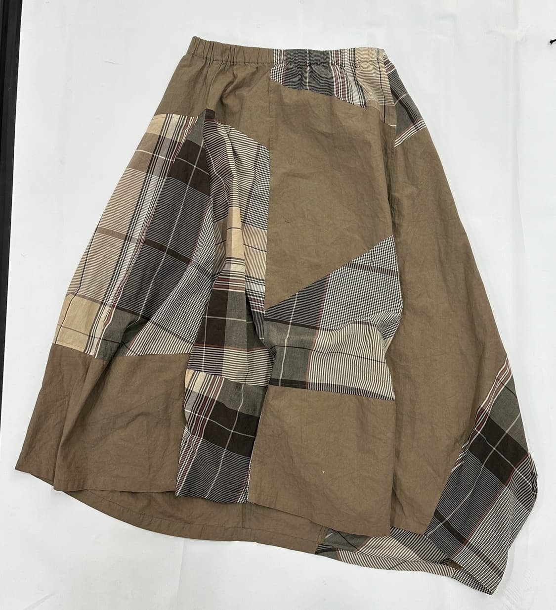 🥠아오이유우의 그런지 모리걸 코디세트 🥠 패치워크 니트 롱 스커트  상품이미지6