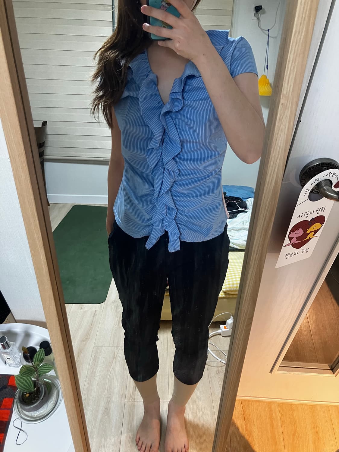 Skyblue Blouse 상품이미지3