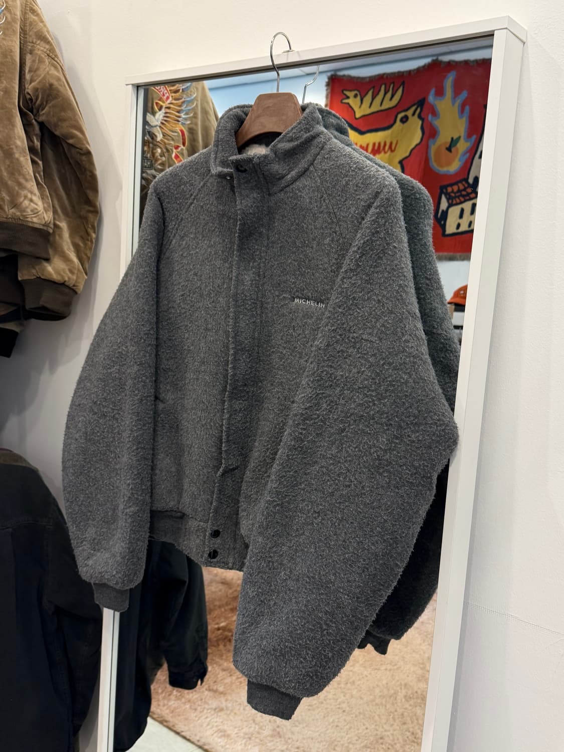 90s Swingster 빈티지 쉐르파 봄버 자켓 (made USA) 상품이미지1