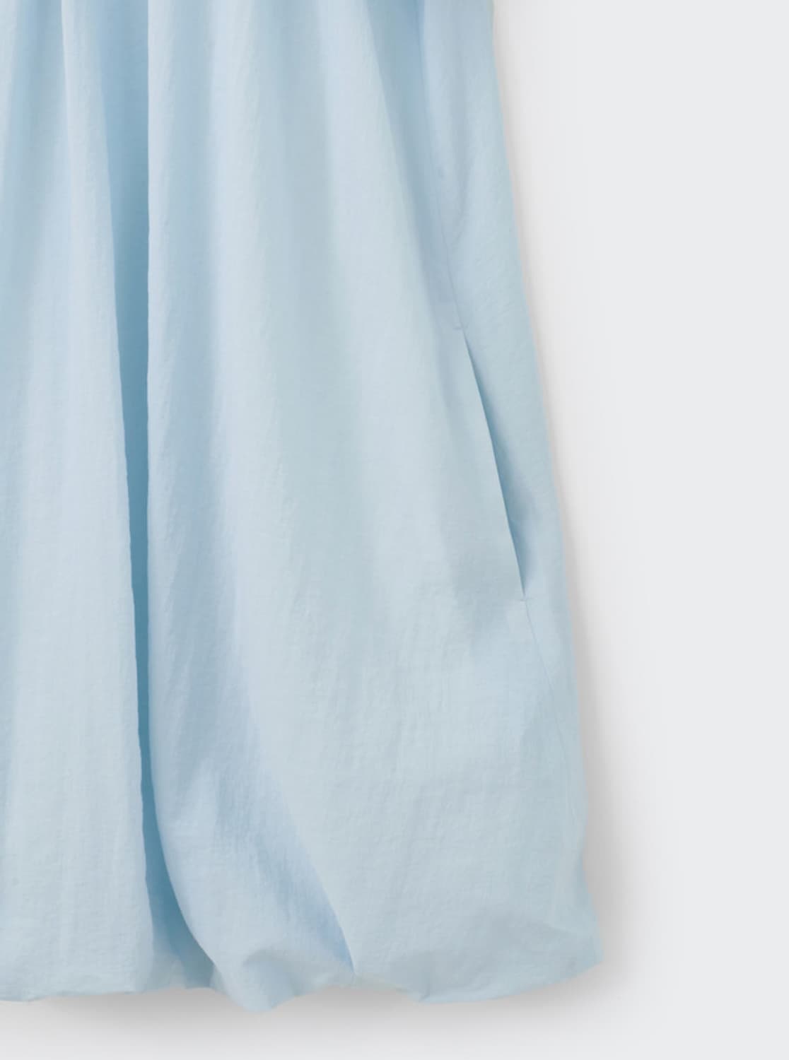 Cosmoss VOLUME MINI DRESS (WASHED SKY) 상품이미지2