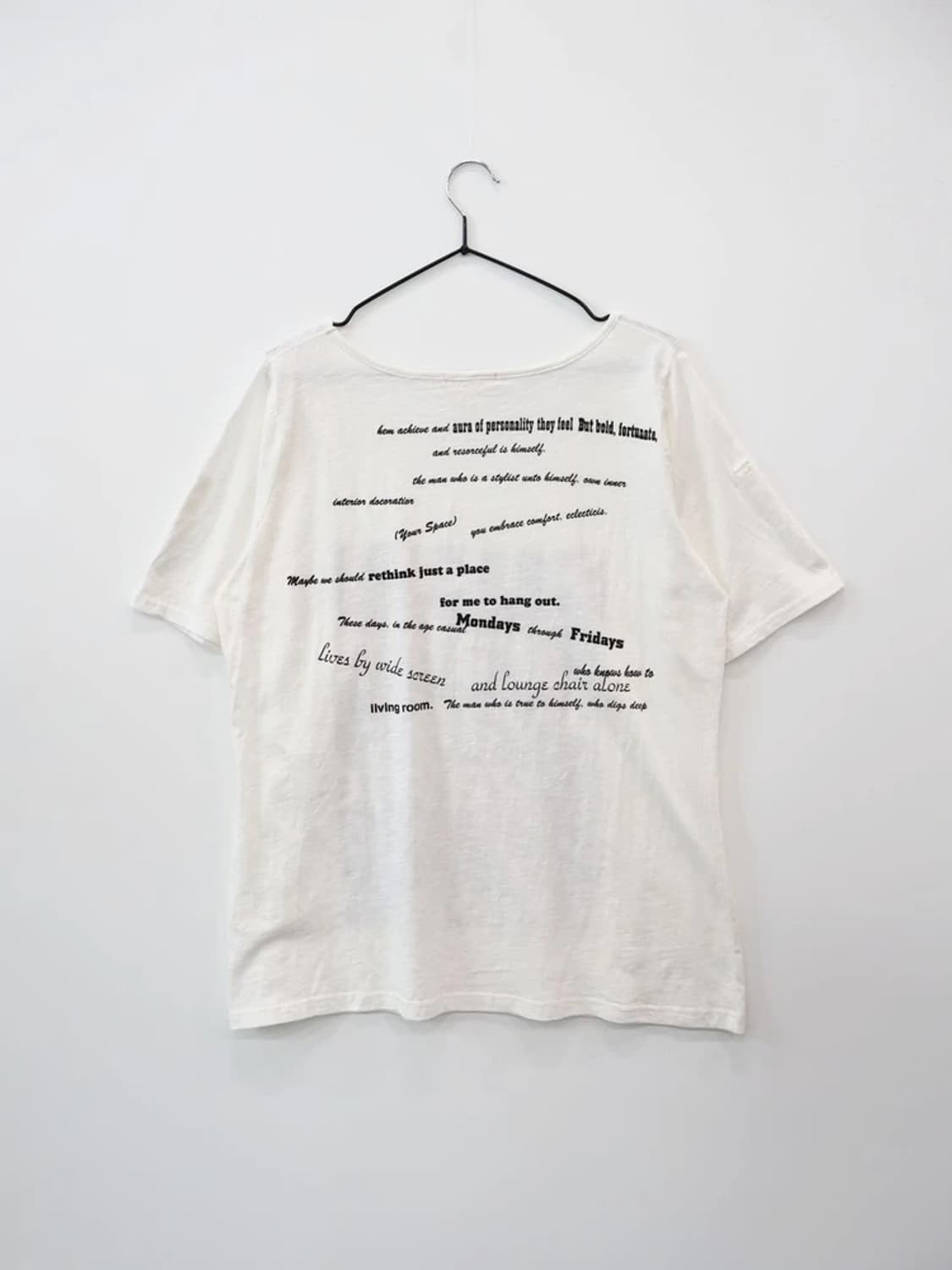 Burnside Ave Graphic Tee White 상품이미지5