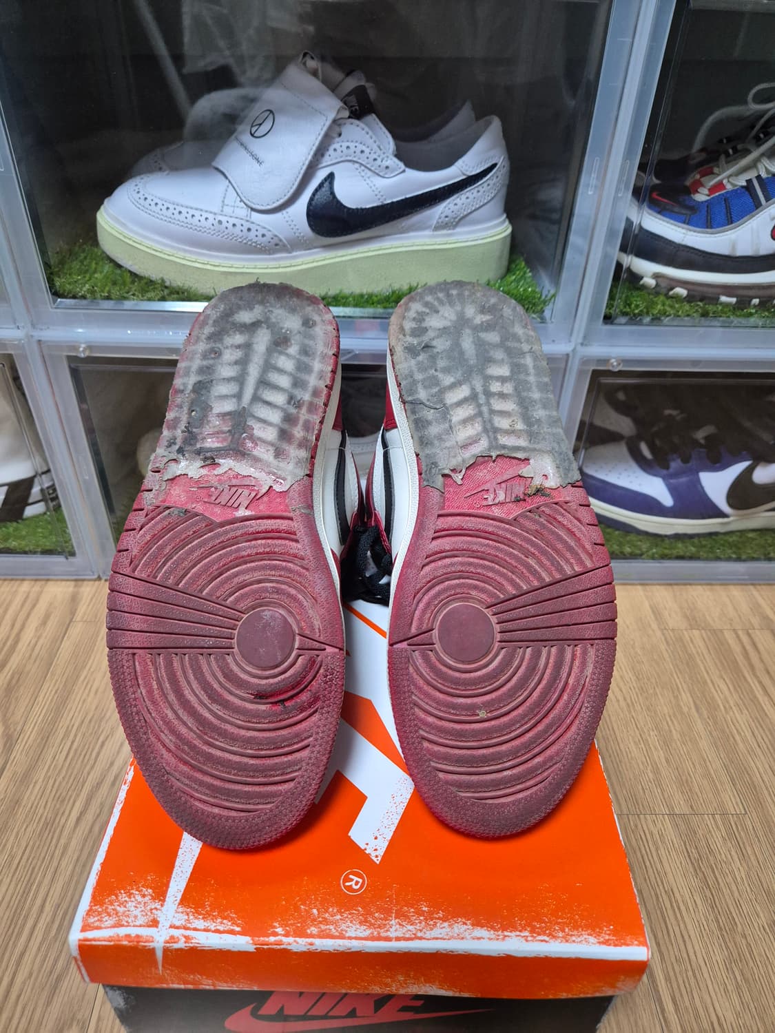 [260] 조던1 레트로 하이 og 시카고 2022 상품이미지4