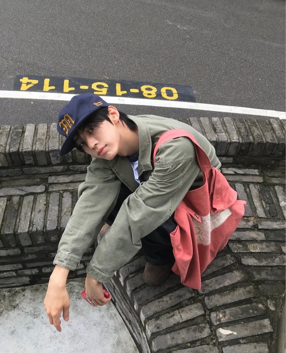 투어스 도훈 맨하탄 레코즈 네이비 볼캡 모자 상품이미지2