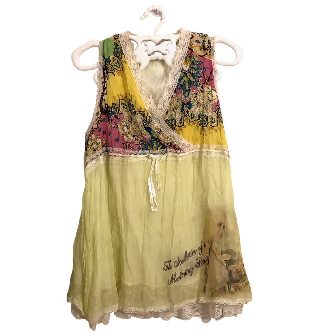 hippie yellow beauty sleeveless 상품이미지1