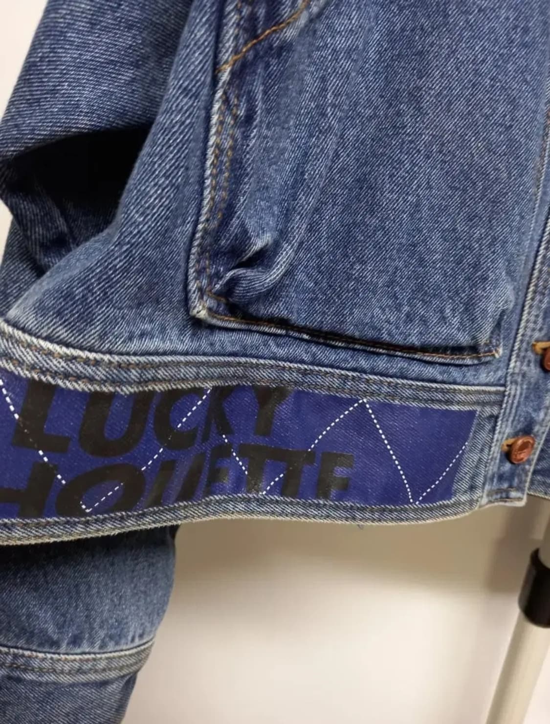 럭키슈에뜨 데님 생지 숏자켓 66 상품이미지8