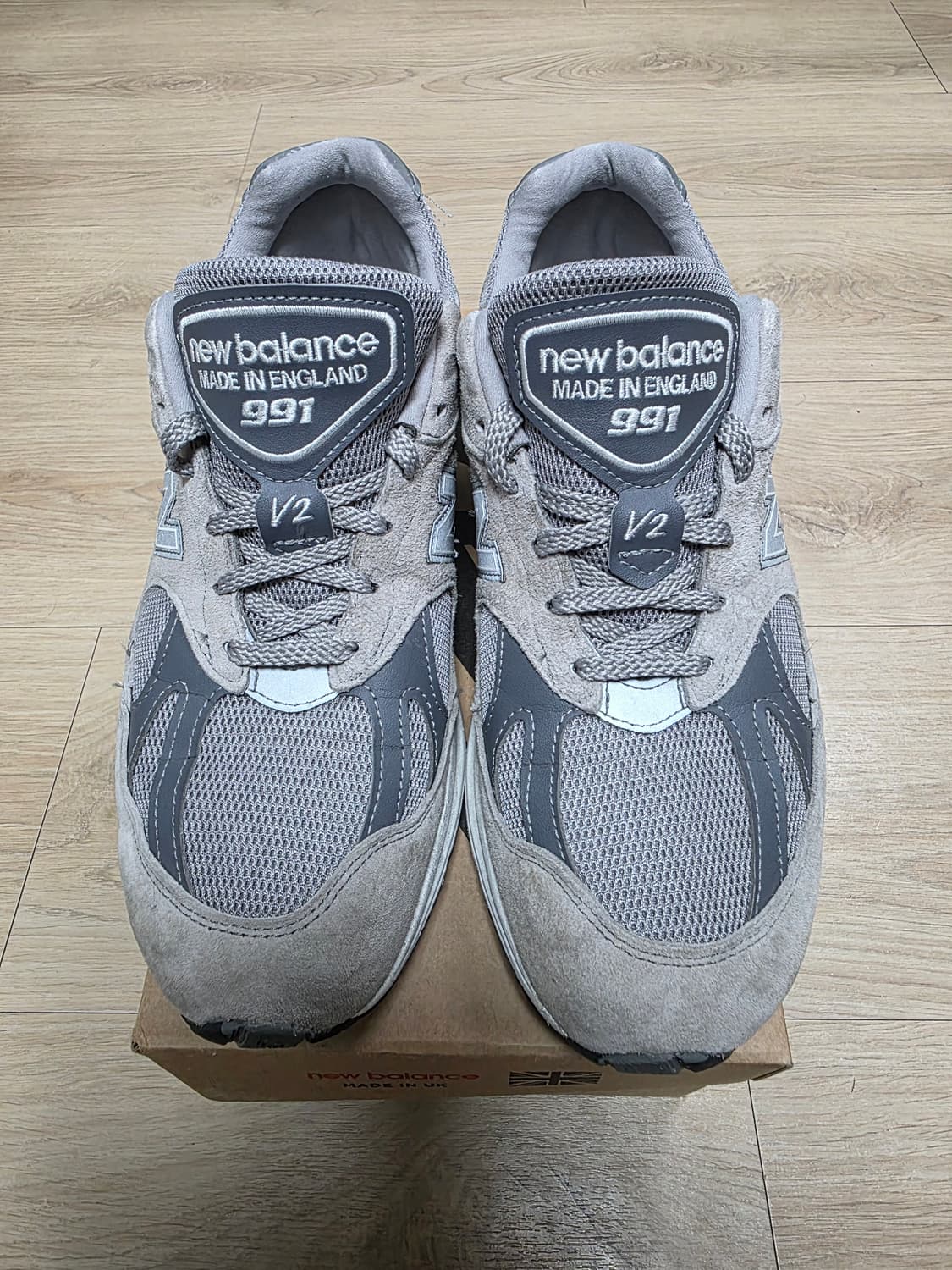 [네고환영] 뉴발란스 991v2 그레이 270 메이드 인 UK 상품이미지3