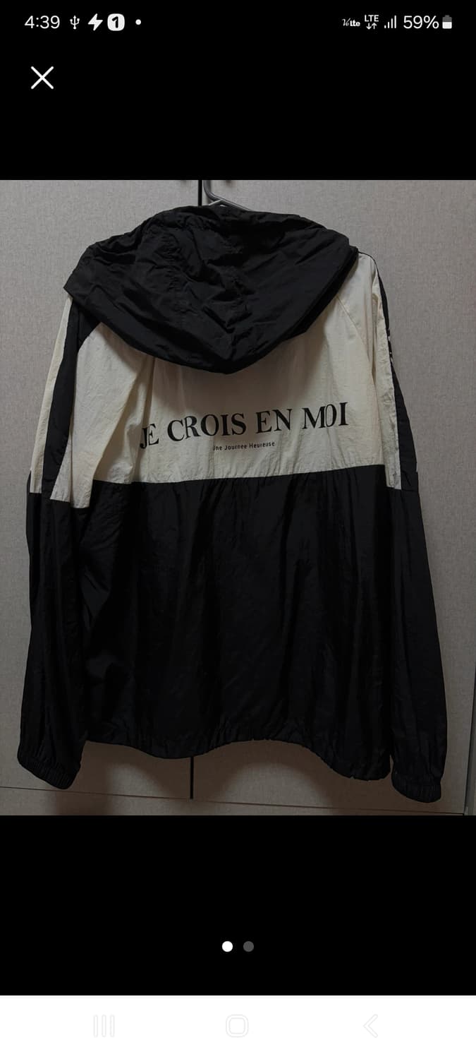 클라이드앤배색 경량바람막이. M/XL 상품이미지1