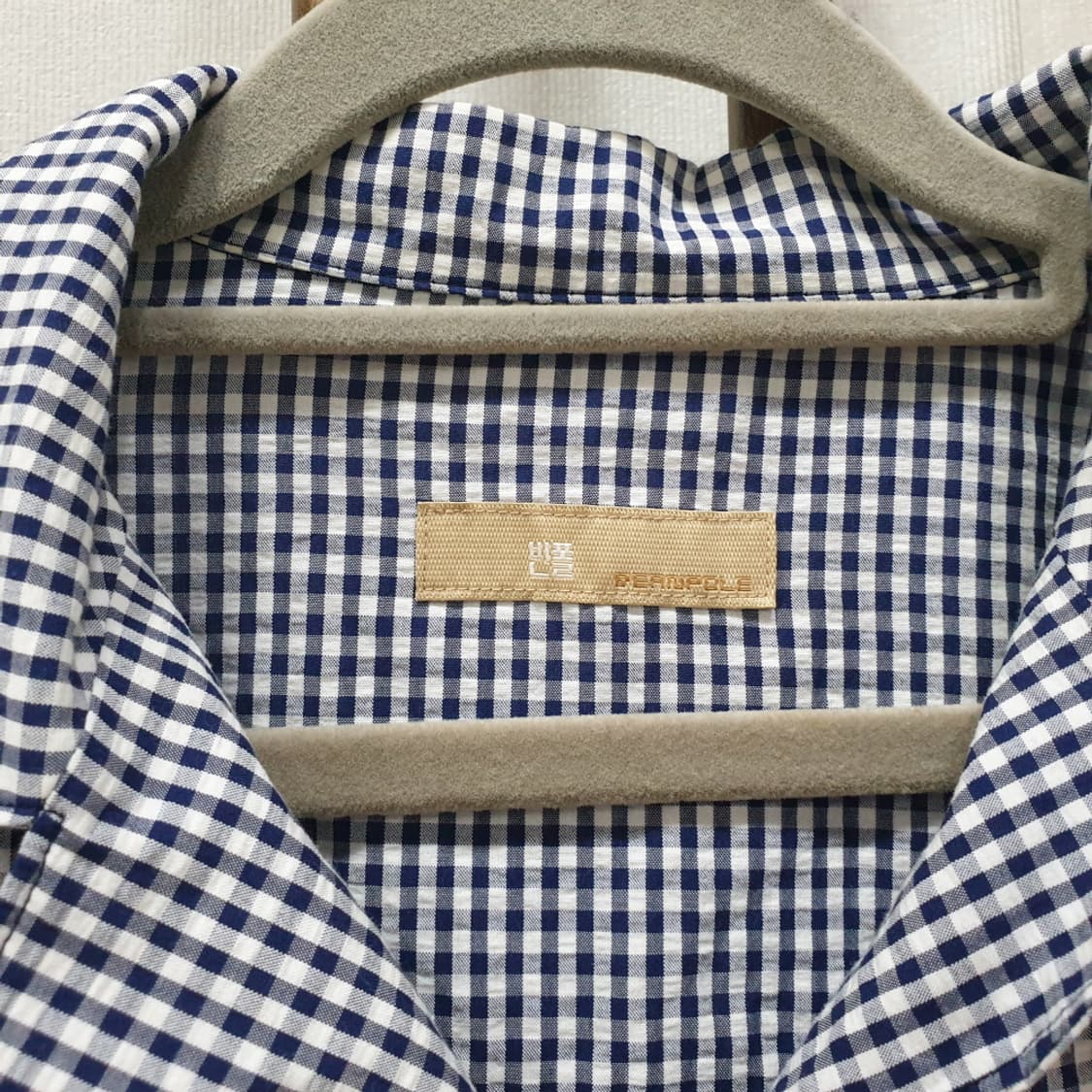 빈폴 레이디스 시어서커 벨트 원피스 95 상품이미지3