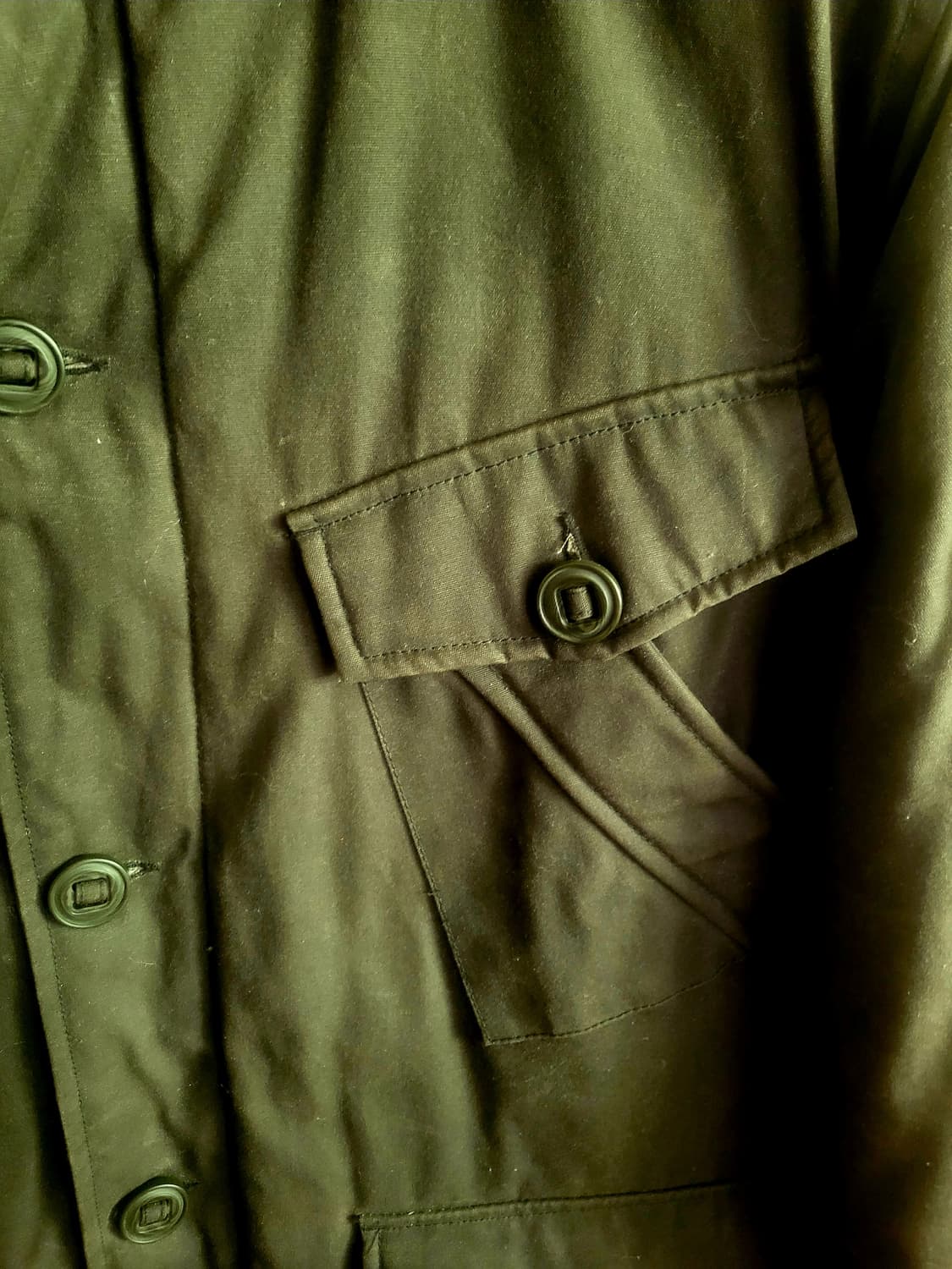 [미착용 새상품] *SUPERDRY  에베레스트 에디션 왁스 밀리터리자켓 상품이미지6