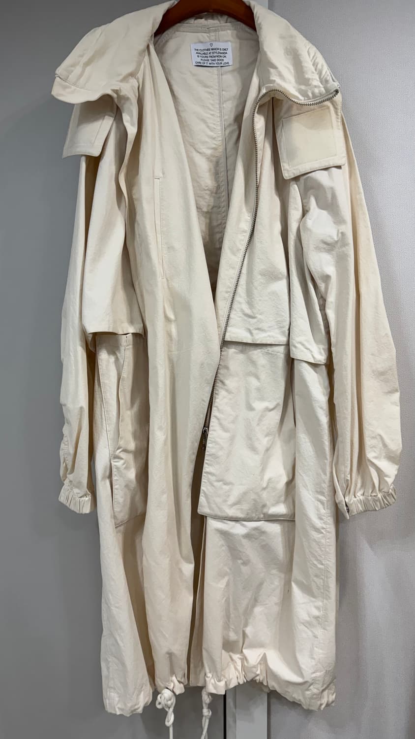 스타일난다 트렌치점퍼 상품이미지1