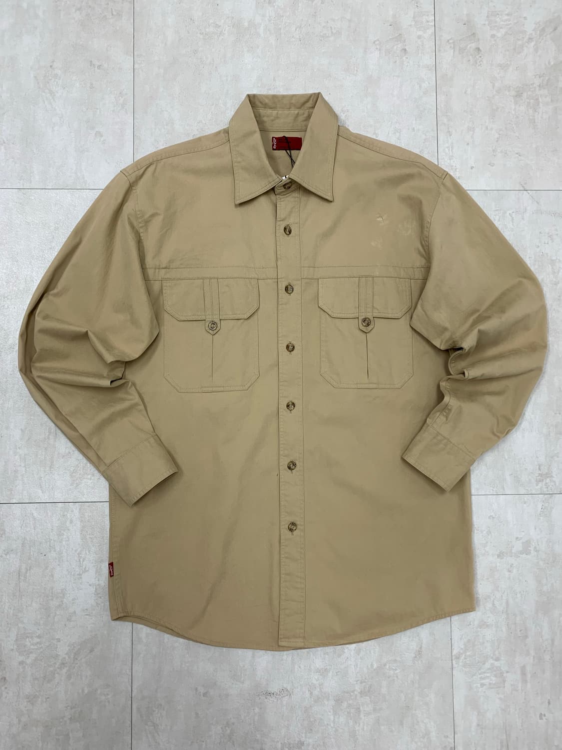 리바이스 베이지 셔츠 #680 상품이미지1