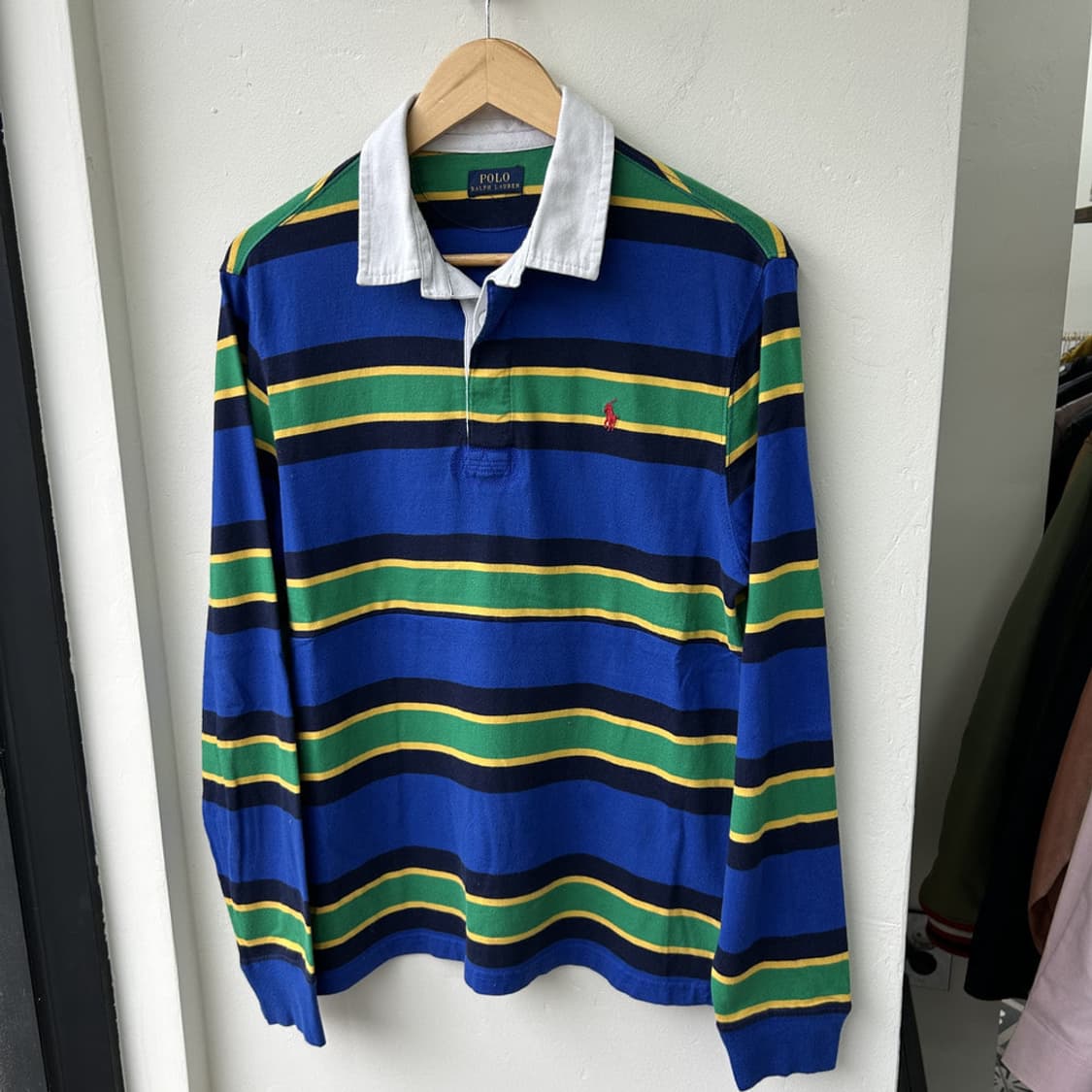 16337 - 폴로 랄프로렌 스트라이프 럭비티 상품이미지2