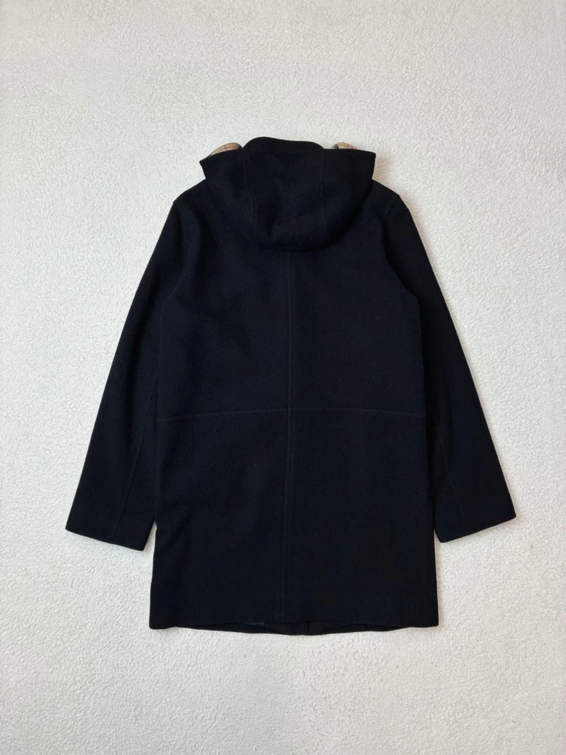 버버리 블루라벨 00's 재팬 울 스트레이트 후디 코트 PN6042    상품이미지5