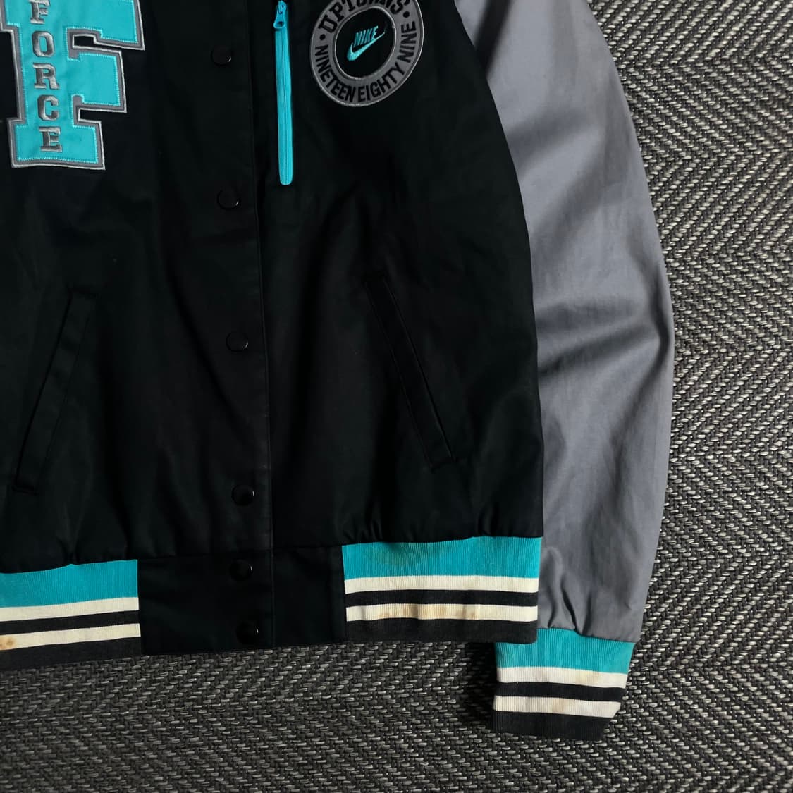 00s 나이키 에어포스 업타운 바시티 자켓o 3613 상품이미지2