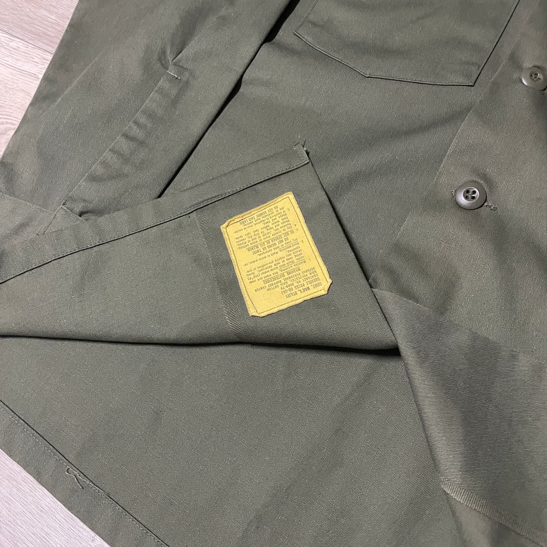 70s 미군 OG-507 셔츠  상품이미지4