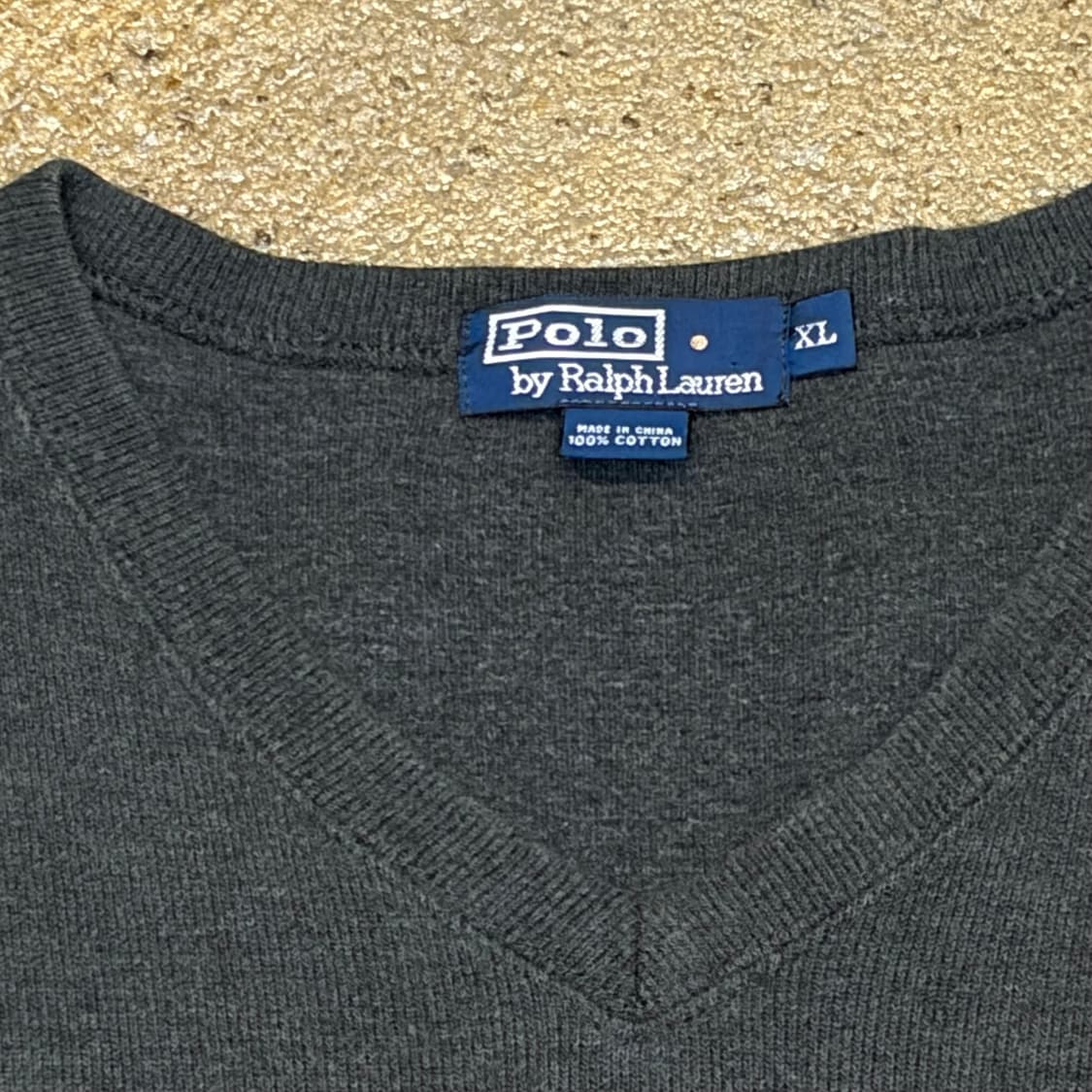 00s 미국 빈티지 폴로랄프로렌 브이넥 맨투맨 상품이미지4