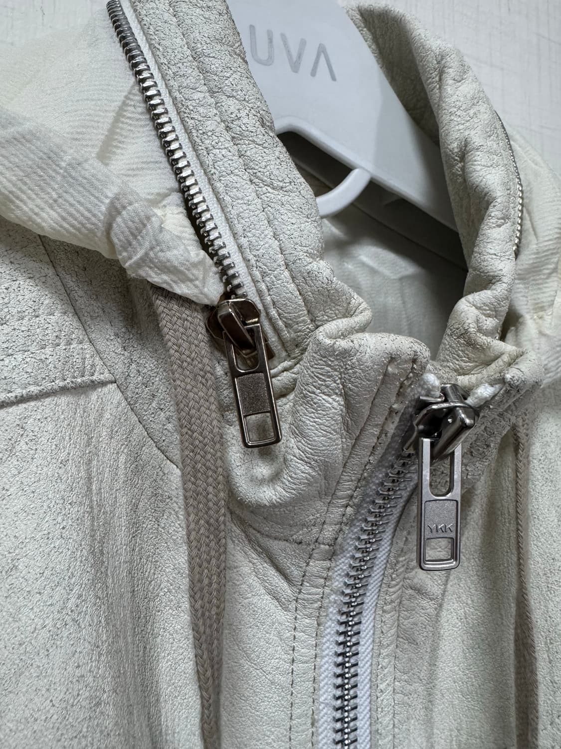 릭오웬스 14fw 크랙 레더자켓 50 상품이미지4