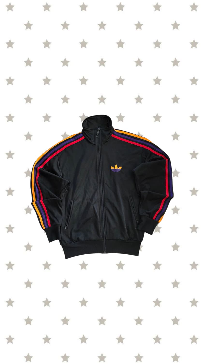 아디다스 파이어버드 빅로고 트랙탑 져지 블랙 90 상품이미지1