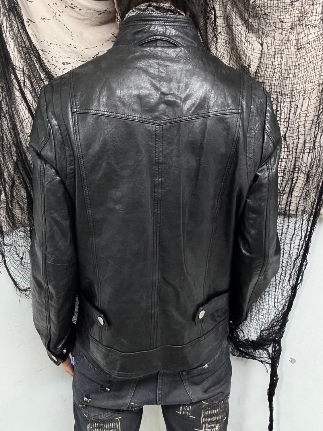 Multi Pocket Sheep Leather Neck Button J 상품이미지5